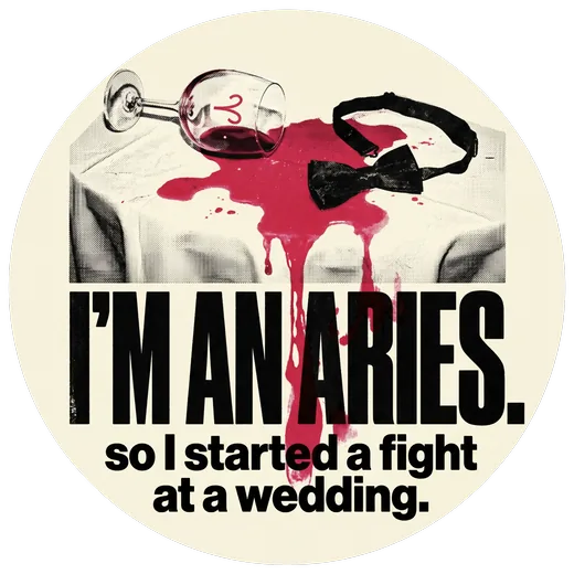 Aries sticker