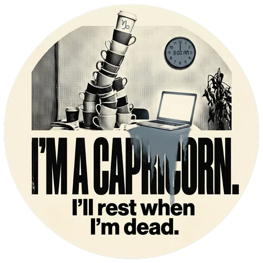 Capricorn sticker
