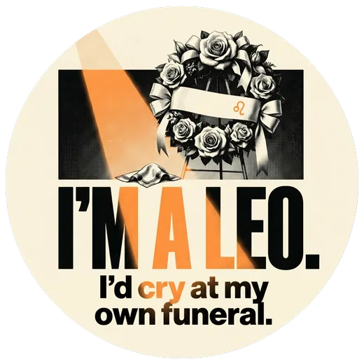 Leo sticker