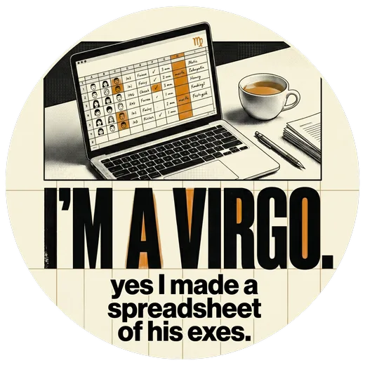 Virgo sticker